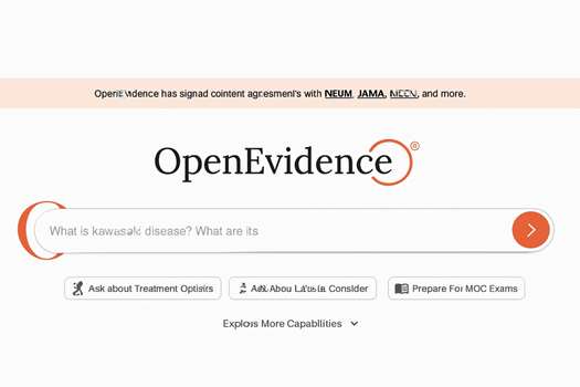 معرفی جامع مدل هوش مصنوعی OpenEvidence  نخستین هوش مصنوعی با عملکرد فراتر از پزشکان در آزمون USMLE