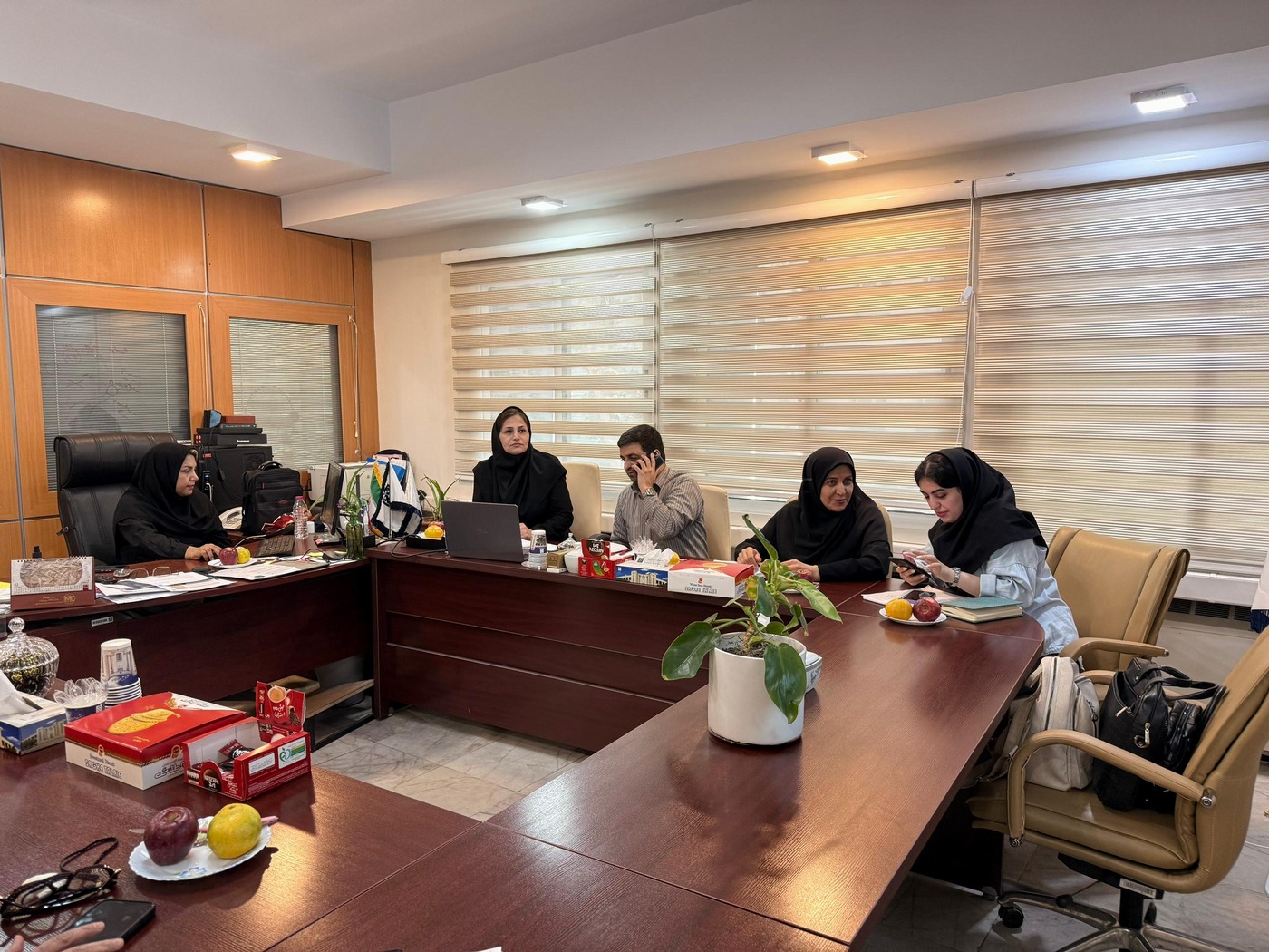 بررسی چالشهای فرمهای الکترونیک پرستاری بیمارستان بهارلو با حضور نمایندگان دانشگاه، وزارت بهداشت و شرکت تیراژه